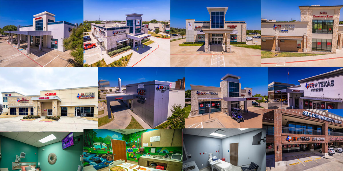 ER of Texas's fully equipped freestanding emergency rooms in Dallas / Ft Worth, Texas offer quick and quality care for patients of all ages.